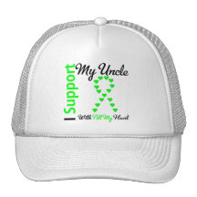 Lymphoma I Support My Uncle Trucker Hats