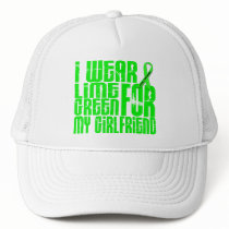 Lymphoma I WEAR LIME GREEN 16 Girlfriend hats