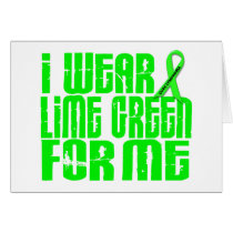 Lymphoma I WEAR LIME GREEN FOR ME 16 cards