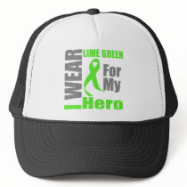 Lymphoma I Wear Lime Green Hero hats by giftsforawareness Lymphoma I Wear Lime Green Hero hats