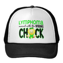 Lymphoma Messed With The Wrong Chick Mesh Hats