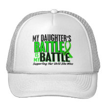 Lymphoma My Battle Too 1 Daughter Mesh Hats