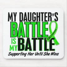 Lymphoma My Battle Too 1 Daughter Mouse Pads