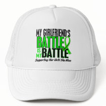 Lymphoma My Battle Too 1 Girlfriend hats by awarenessgifts Lymphoma My Battle Too 1 Girlfriend hats