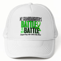 Lymphoma My Battle Too 1 Granddaughter hats by awarenessgifts Lymphoma My Battle Too 1 Granddaughter hats