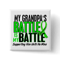 Lymphoma My Battle Too 1 Grandpa buttons by awarenessgifts Lymphoma My Battle Too 1 Grandpa buttons