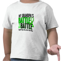 Lymphoma My Battle Too 1 Grandpa t-shirts by awarenessgifts Lymphoma My Battle Too 1 Grandpa t-shirts