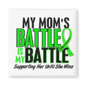 Lymphoma My Battle Too 1 Mom magnets
