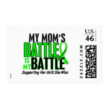 Lymphoma My Battle Too 1 Mom Stamp