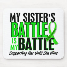 Lymphoma My Battle Too 1 Sister Mouse Pad