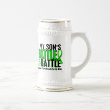 Lymphoma My Battle Too 1 Son Mug