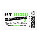 LYMPHOMA My Hero My Father in Law We Will Win Stamps