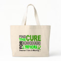 Lymphoma NonHodgkins FIND A CURE 1 Tote Bags