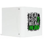 Lymphoma Real Men Wear Lime Green Binders