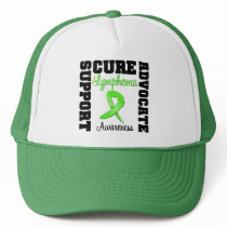 Lymphoma Support Advocate Cure hats