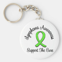 Lymphoma Support Cure Key Chains