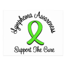Lymphoma Support Cure Postcard