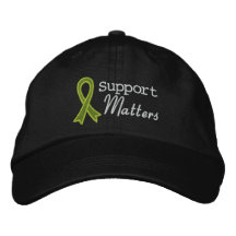 Lymphoma Support Matters Embroidered Hat
