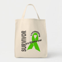 LYMPHOMA Survivor 1 Tote Bags