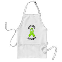 Lymphoma Survivor Apron aprons
