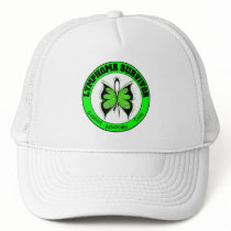 Lymphoma Survivor Butterfly hats