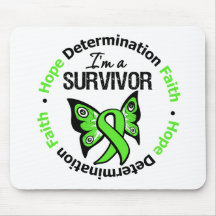 Lymphoma Survivor Hope Determination Faith Mousepad
