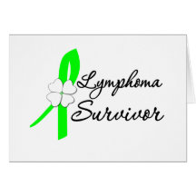 Lymphoma Survivor Inspirations Greeting Card