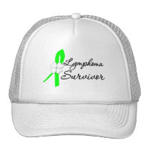 Lymphoma Survivor Inspirations Mesh Hat