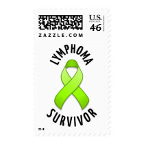 Lymphoma Survivor Postage stamps