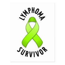 Lymphoma Survivor Postcard postcards