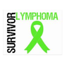 Lymphoma Survivor Shirts, Gifts and Merchandise Post Card