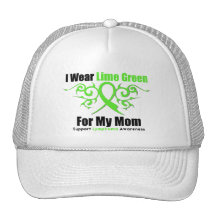Lymphoma Tribal Ribbon For My Mom Mesh Hats
