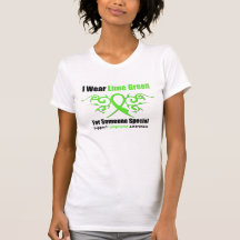 Lymphoma Tribal Ribbon Someone Special Shirts