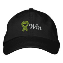Lymphoma Win Embroidered Baseball Cap