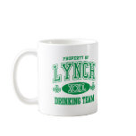 Lynch Irish Drinking Team Mug