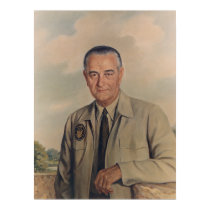 Lyndon B. Johnson - Elizabeth Shoumatoff (1969) posters