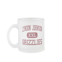 Lyndon Johnson - Grizzlies - Middle - Pharr Texas mugs