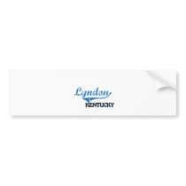 Lyndon Kentucky City Classic Bumper Sticker