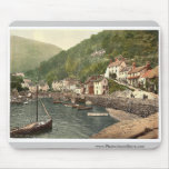 Lynmouth Harbor, Lynton and Lynmouth, England magn Mousepads