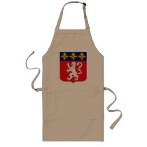 Lyonnais Coat of Arms Apron by FlagTshirts Lyonnais Coat of Arms Apron