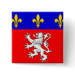 Lyonnais, France Button
