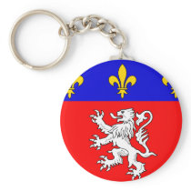 Lyonnais, France Keychain