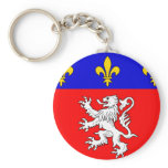 Lyonnais, France Keychain