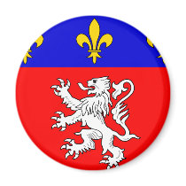 Lyonnais, France Magnet