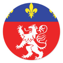 Lyonnais, France Stickers