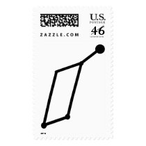 Lyra Constellation Stamp