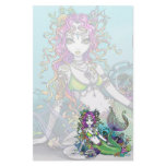 "Lyra" Tropical Mermaid Art Stationery