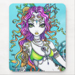 Lyra Tropical Rainbow Mermaid Mousepad