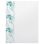 Lyre mermaids customized letterhead