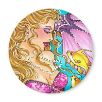 Lyretail Conversation Fridge Magnet